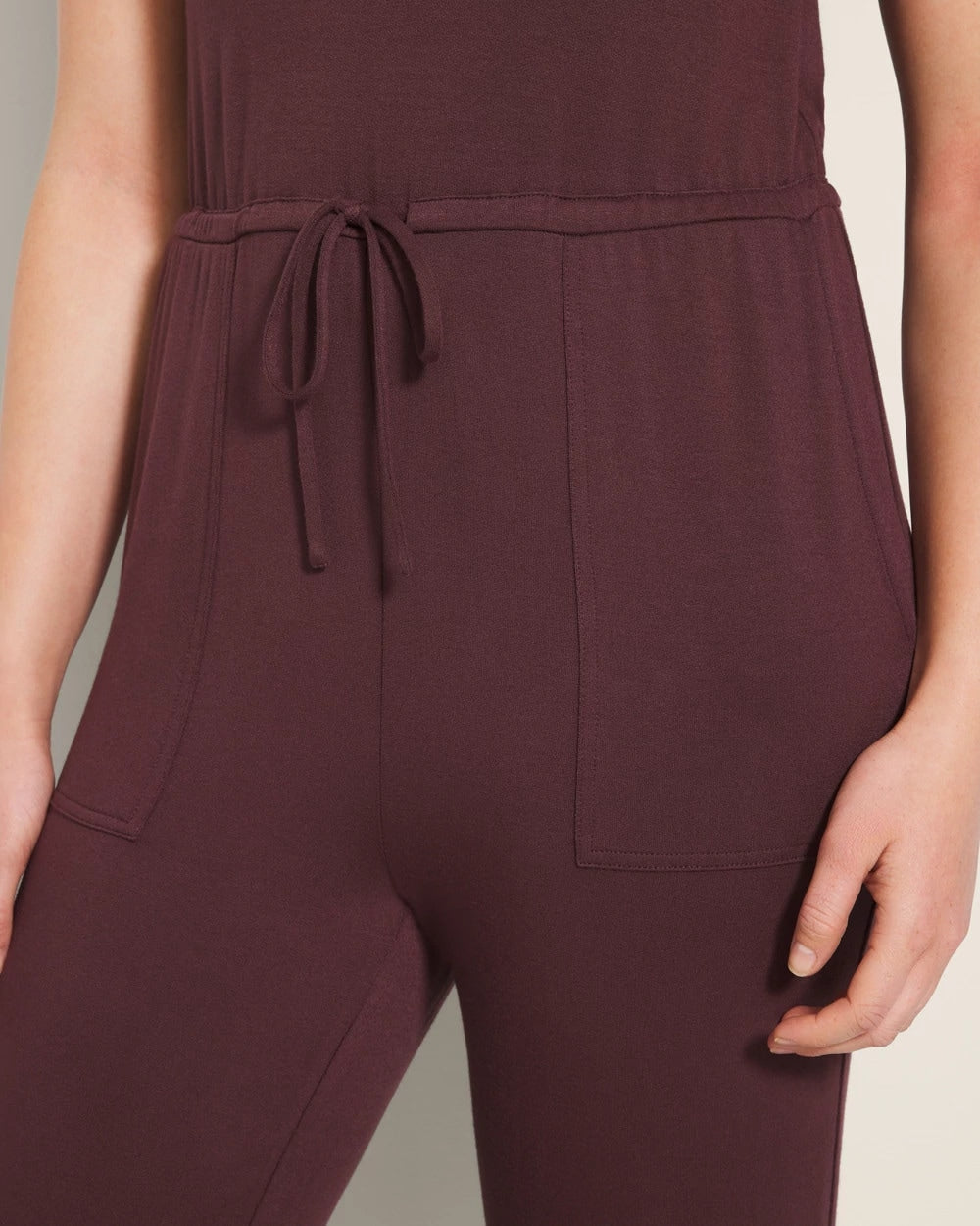 Wide-Leg Jumpsuit - PINOT NOIR | Soma near me