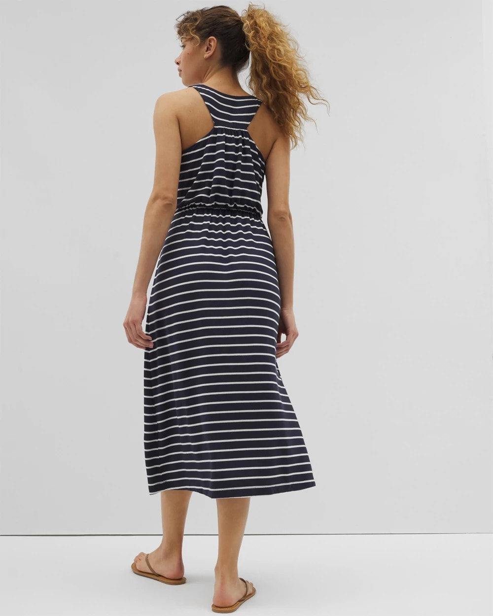 Lightweight Terry Lounge Midi Dress - FUNDAMENTAL POLAR COCO | Soma on sale