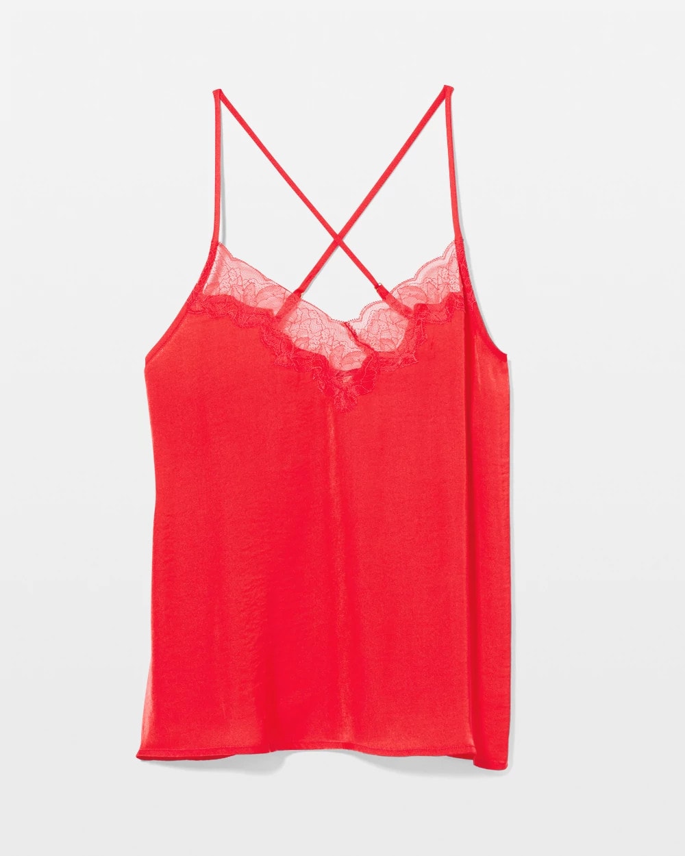 Lace Trim Pajama Cami - DARE ME RED | Soma near me