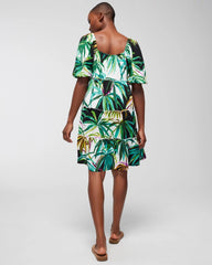 Tiered Short Bra Dress - BUNGALOW PALMS COCONUT | Soma on sale