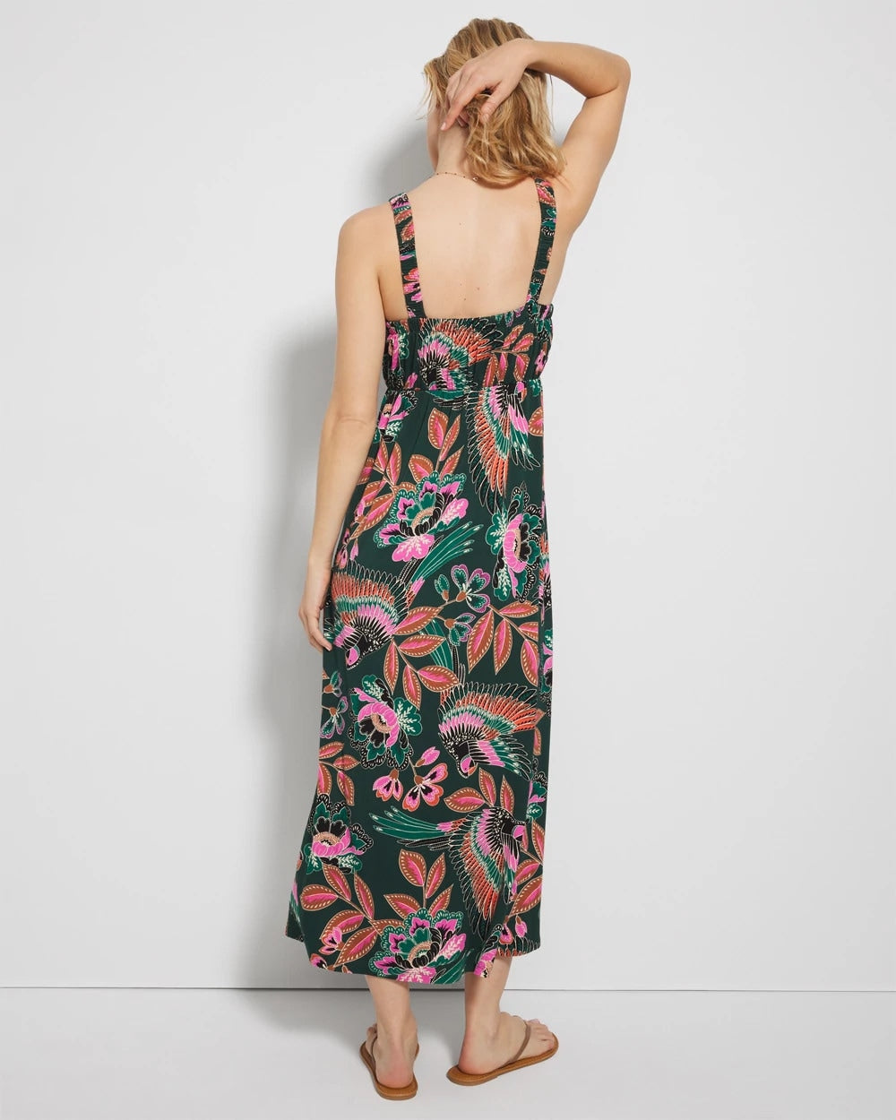 Midi Bra Dress - PARROT-ISE LUSH EMERALD | Soma outlet