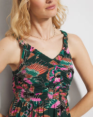 Midi Bra Dress - PARROT-ISE LUSH EMERALD | Soma outlet