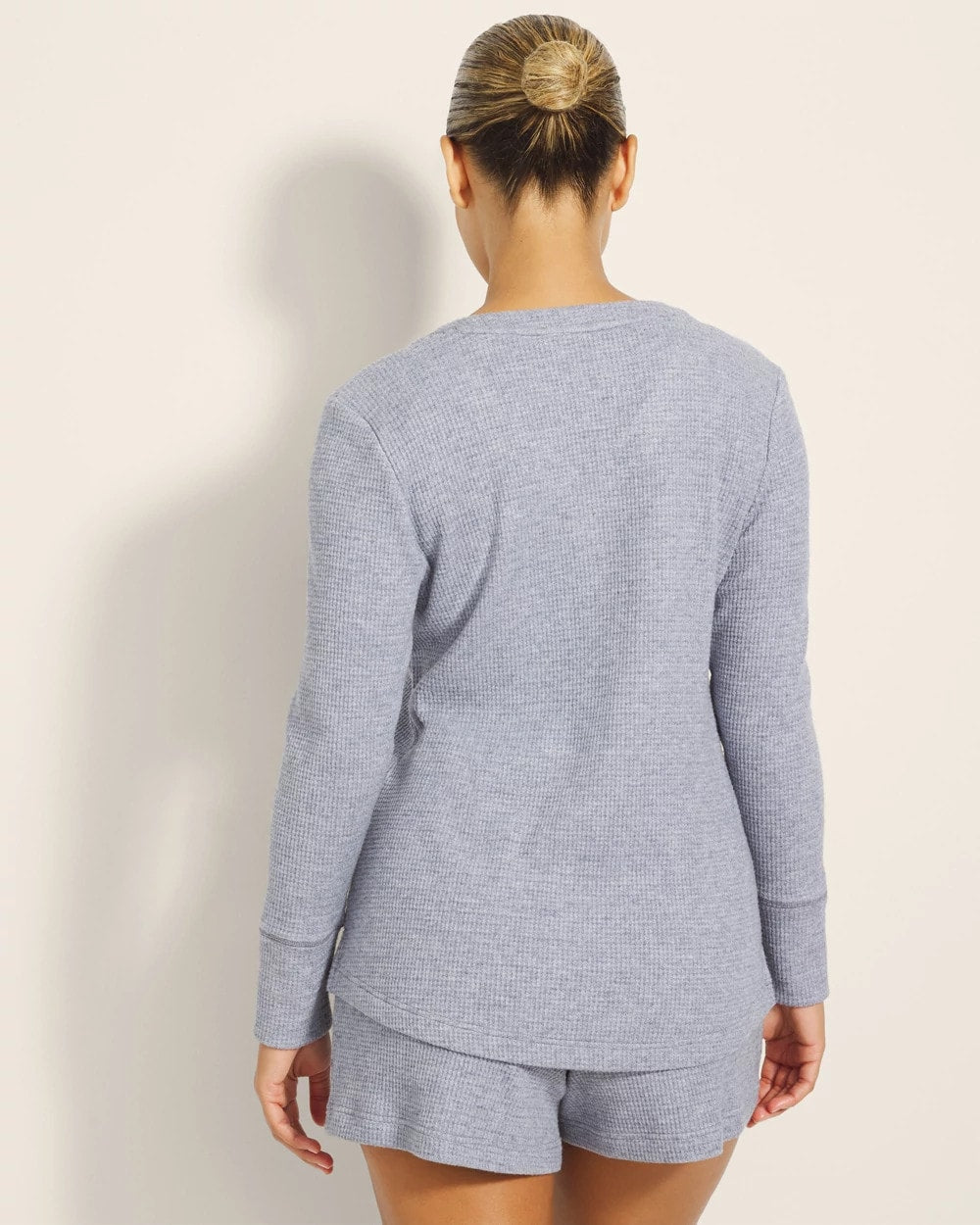 Long-Sleeve Pajama Henley - LUNAR TIDE | Soma on sale
