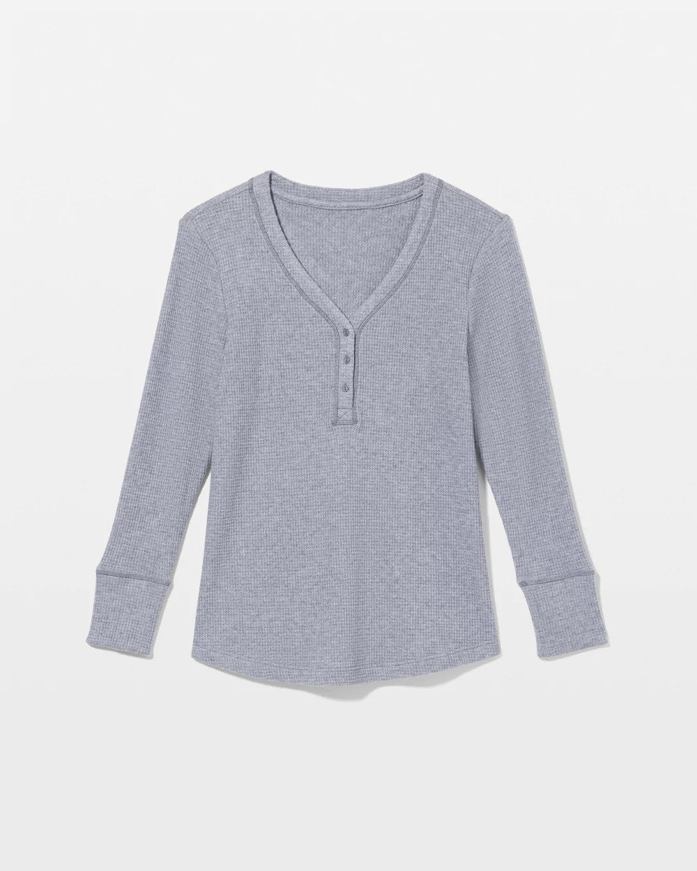 Long-Sleeve Pajama Henley - LUNAR TIDE | Soma on sale