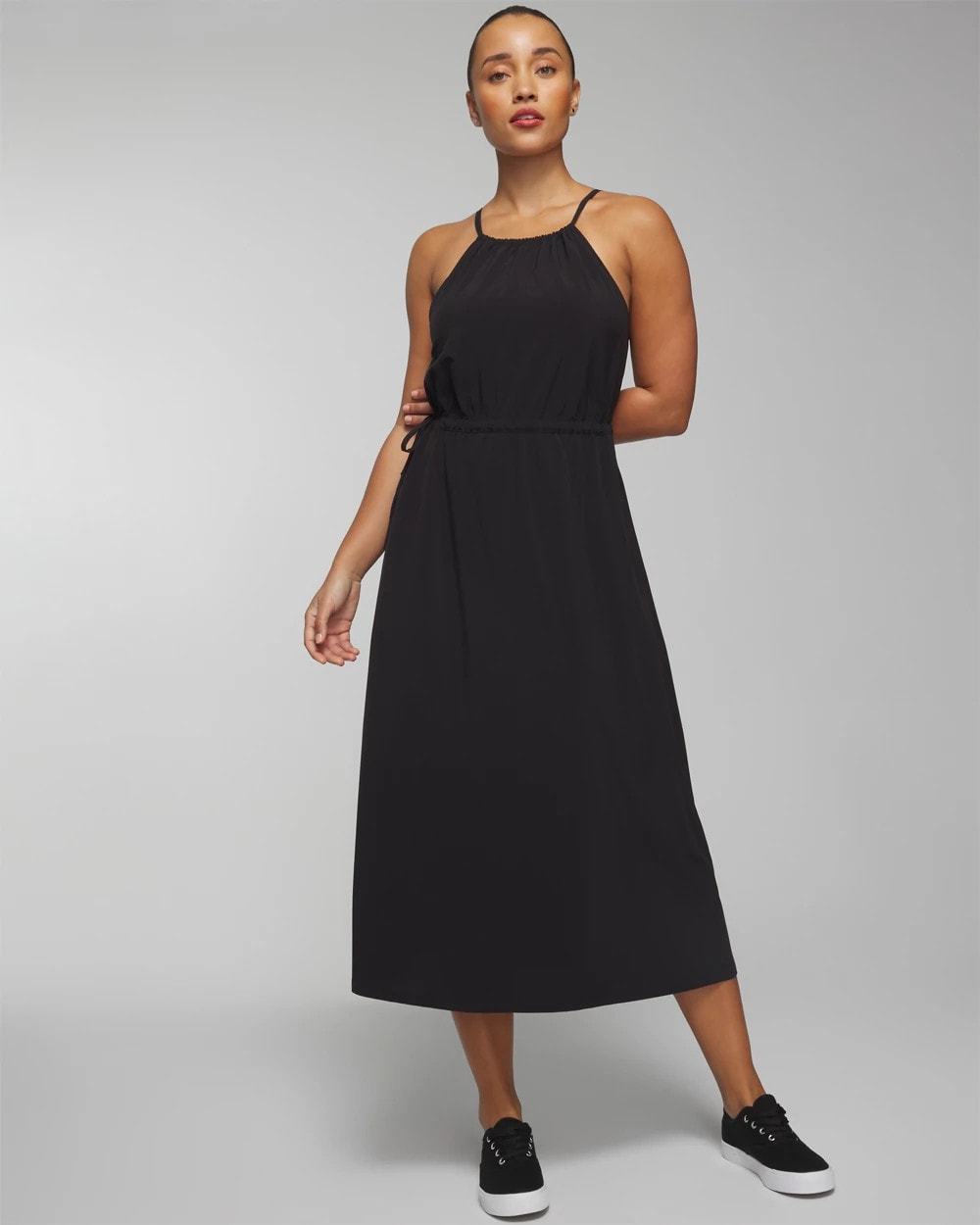 Relaxed Travel Bra Dress - BLACK | Soma near me