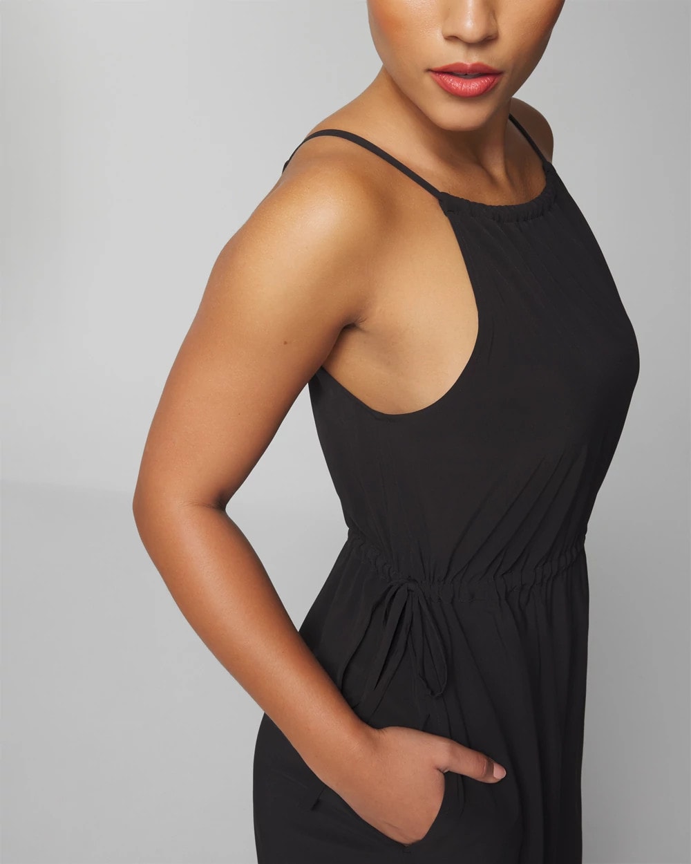 Relaxed Travel Bra Dress - BLACK | Soma near me
