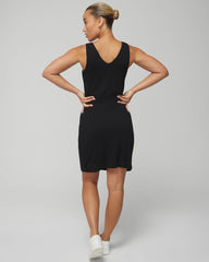 V-Neck Sneaker Dress - BLACK | Soma discount