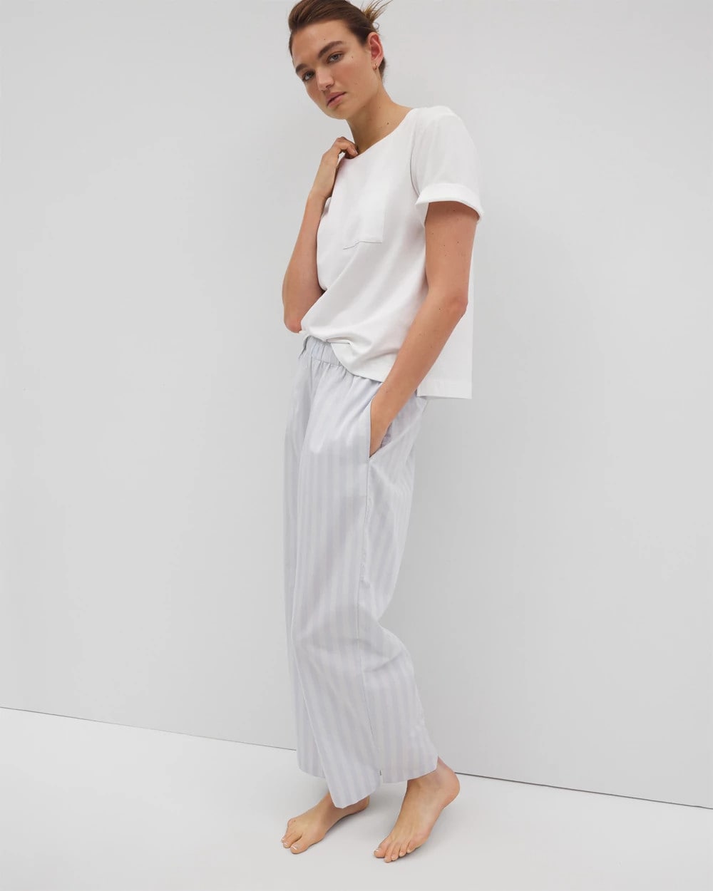 Pajama Pant - PLAYA STRIPE OCEAN AIR | Soma discount