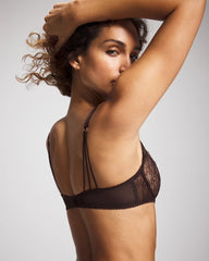 Soma’s Sexiest Eyelash Lace Balconette Bra - CHOCOLATE PLUM | Soma outlet