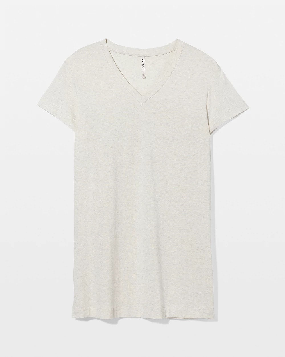 Short-Sleeve Sleepshirt - HEATHER CRYSTAL | Soma Online