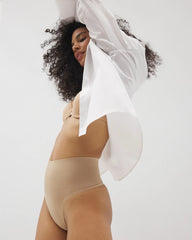Second Skin by Soma Mid-Level Shaping Seamless Thong - WARM AMBER | Soma near me
