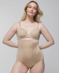 Mid-Level Shaping Vanishing Edge High-Waist Brief - WARM AMBER | Soma sale