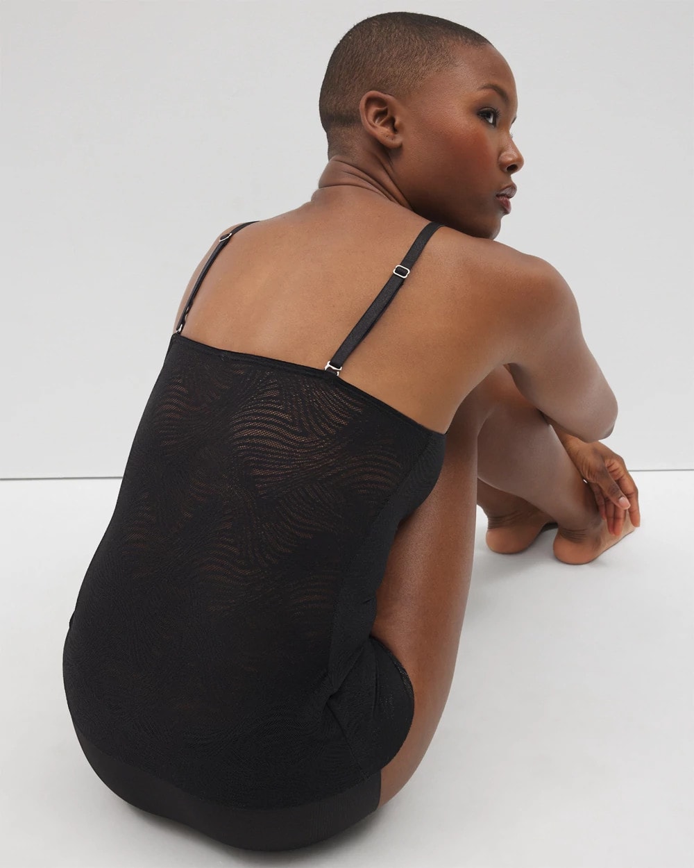 Lightweight Smoothing Lace Cami - BLACK | Soma discount