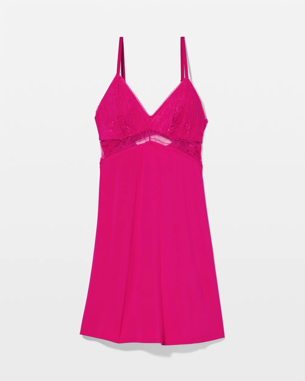 Soft Support Lace Chemise - PINK COSMO | Soma for sale