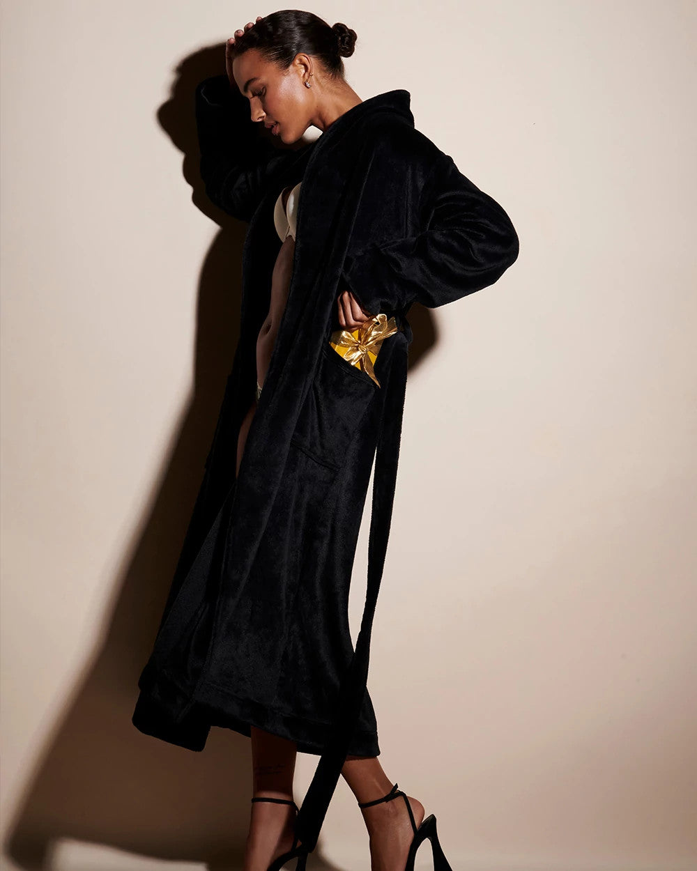 Long Robe - BLACK | Soma outlet
