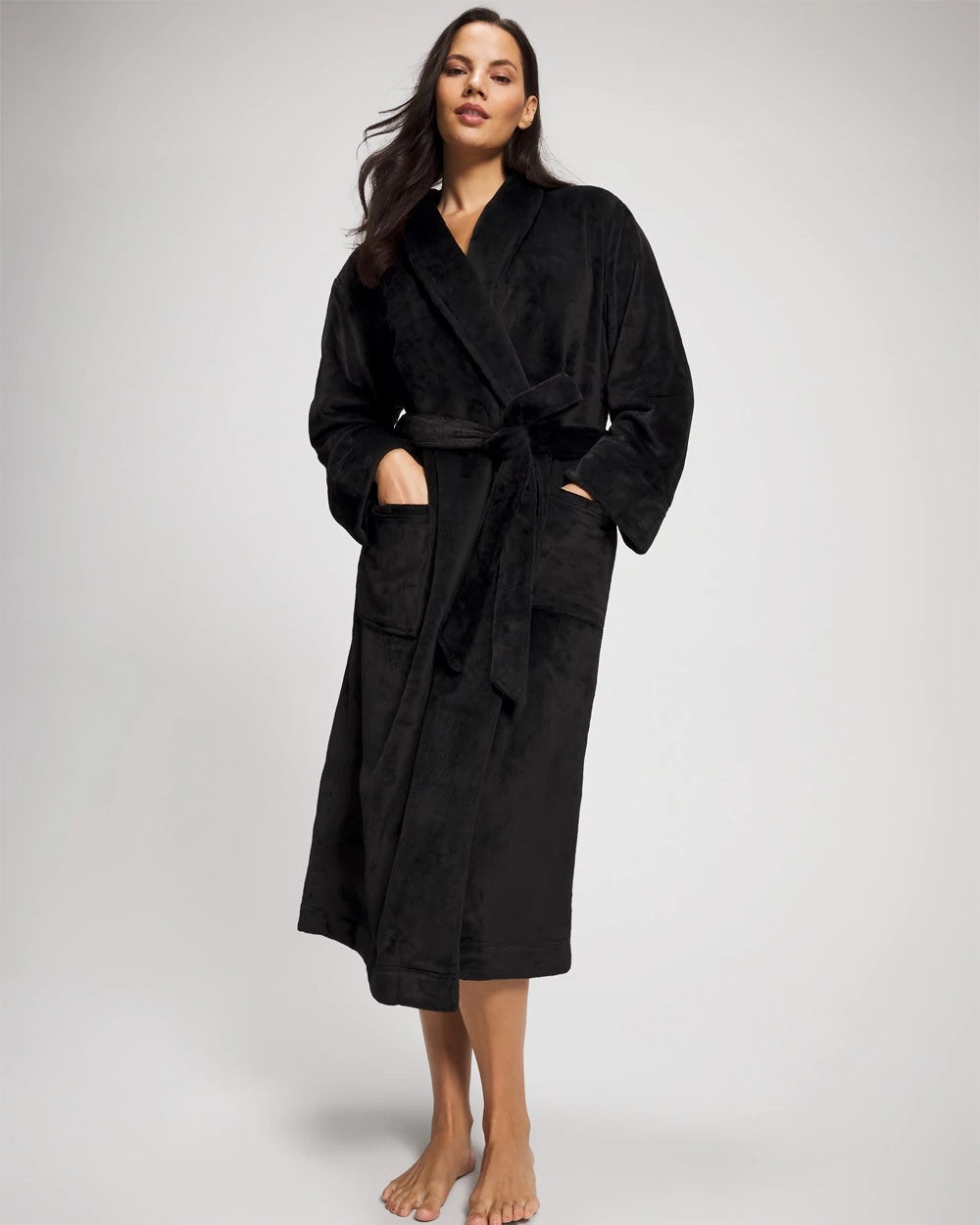 Long Robe - BLACK | Soma outlet