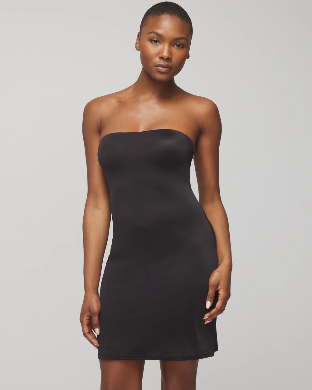 Luxe Bandeau Slip - BLACK | Soma on sale