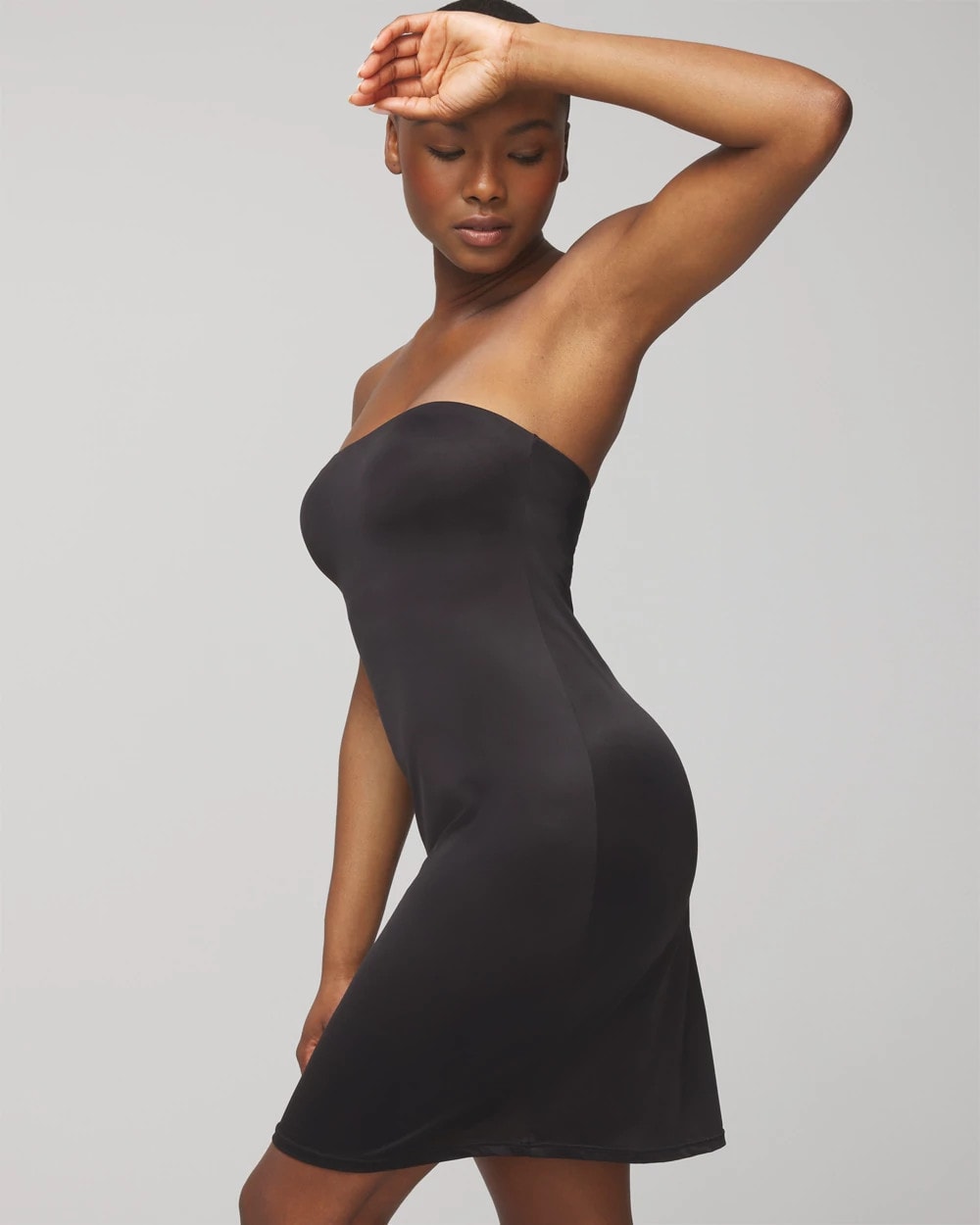 Luxe Bandeau Slip - BLACK | Soma on sale