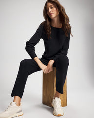 Shimmer Cable Knit Sweater - MIDNIGHT SKIES | Soma Online