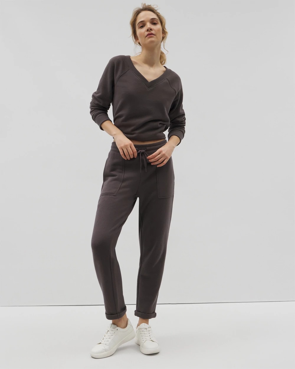 Cropped Pants - GALAXY GRAY | Soma on sale