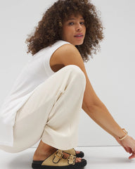 Rib Knit Sleeveless Top - OPTIC WHITE | Soma discount