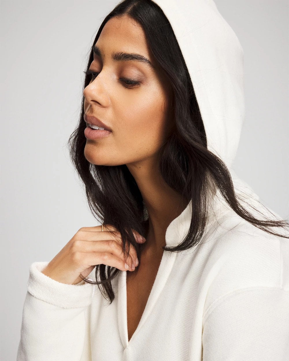 Cotton Terry Hoodie - SHEA | Soma outlet