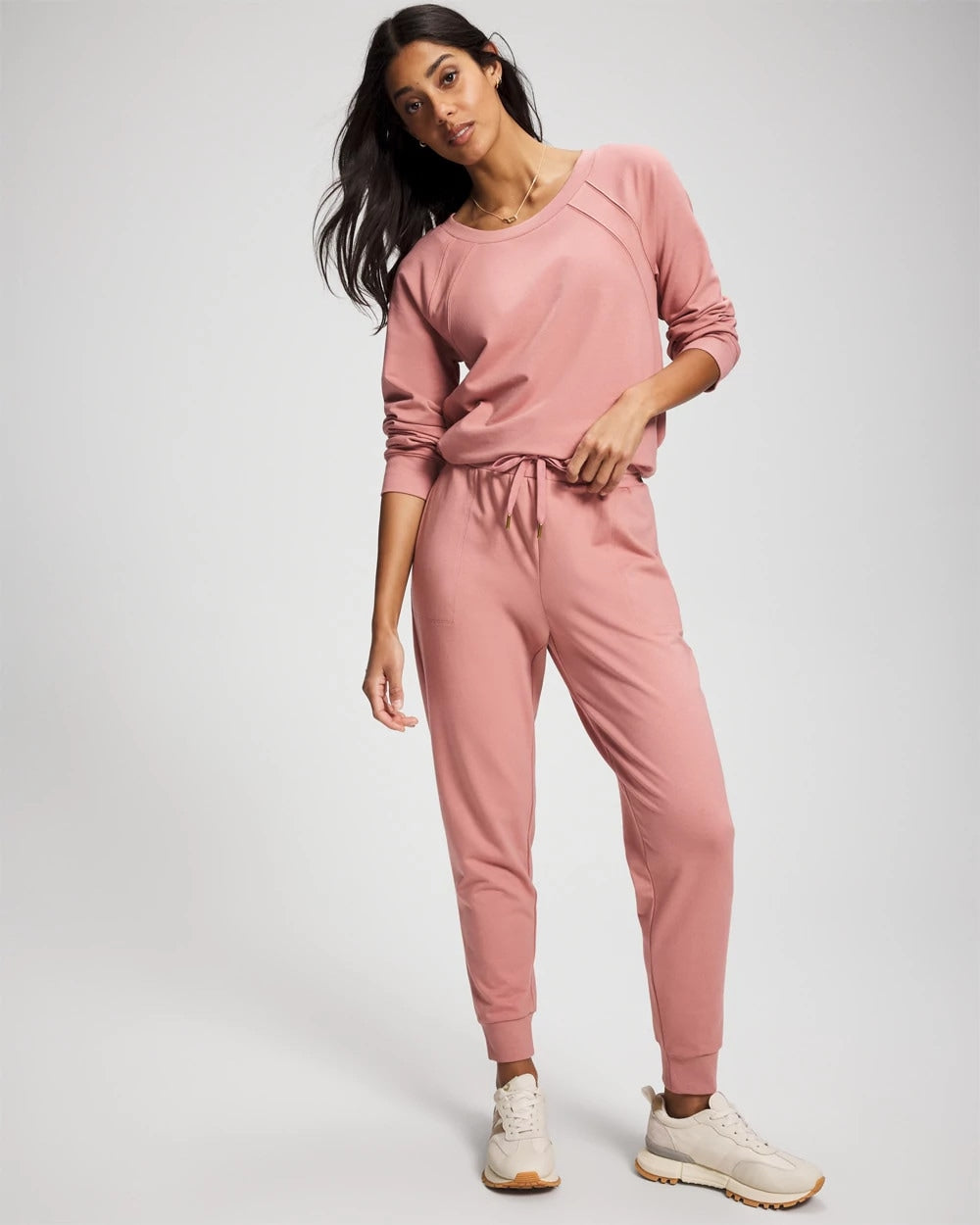 Essential Terry Jogger - CINDER ROSE | Soma sale