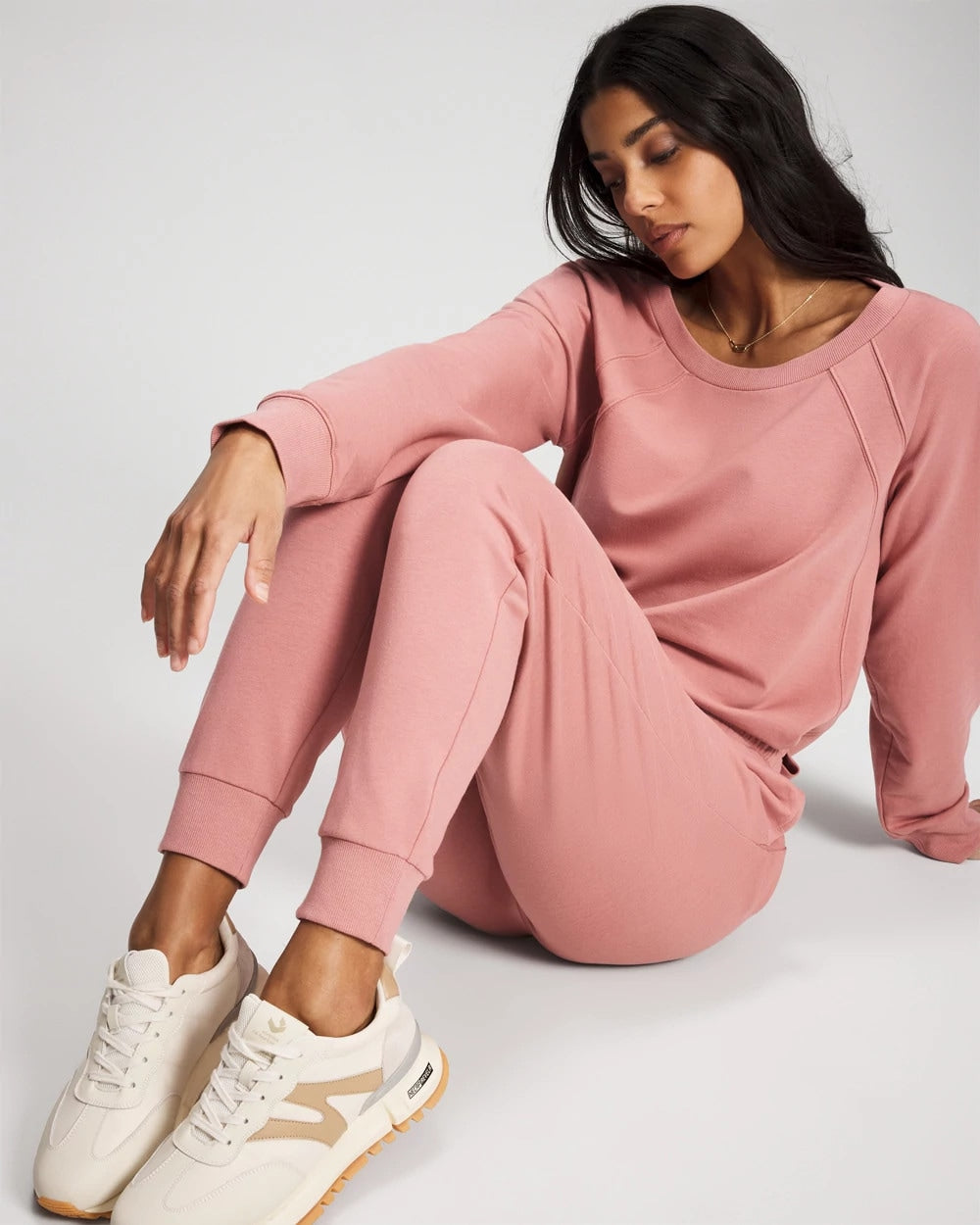 Essential Terry Jogger - CINDER ROSE | Soma sale