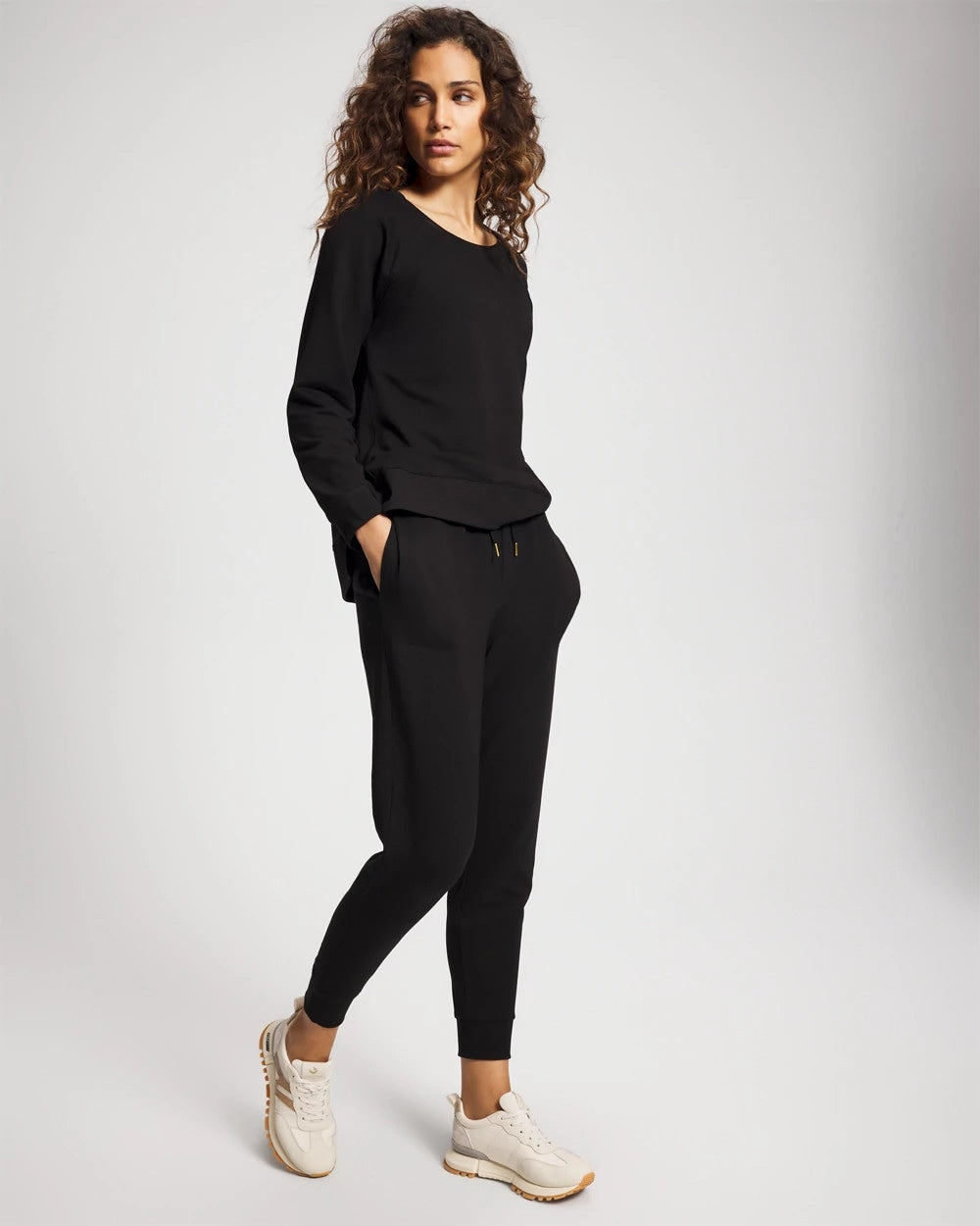 Essential Terry Jogger - BLACK | Soma discount