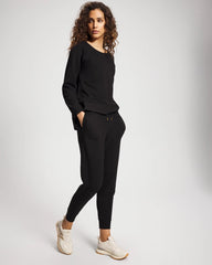 Essential Terry Jogger - BLACK | Soma discount