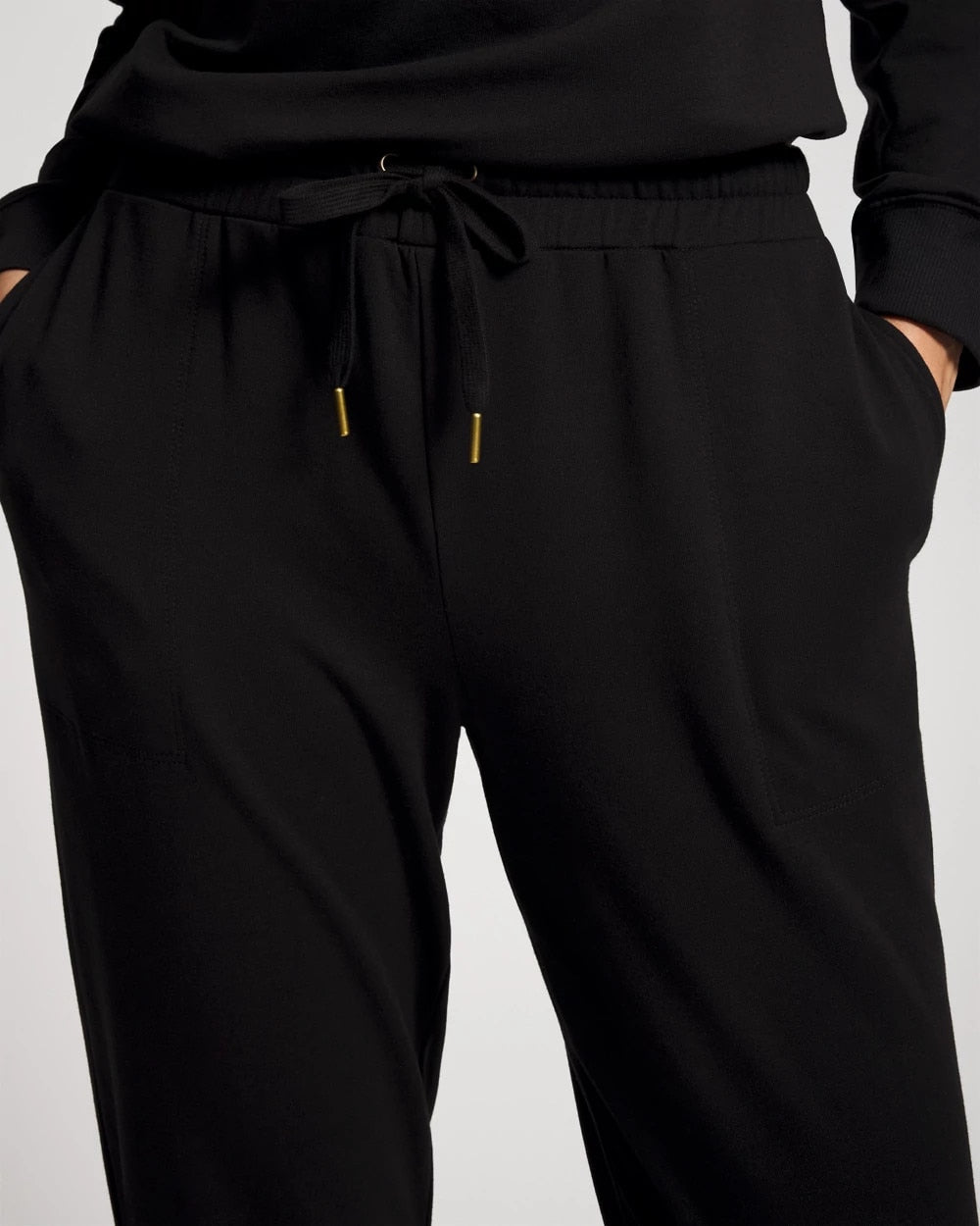 Essential Terry Jogger - BLACK | Soma discount