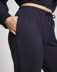 Essential Terry Jogger - DEEP INDIGO | Soma Online
