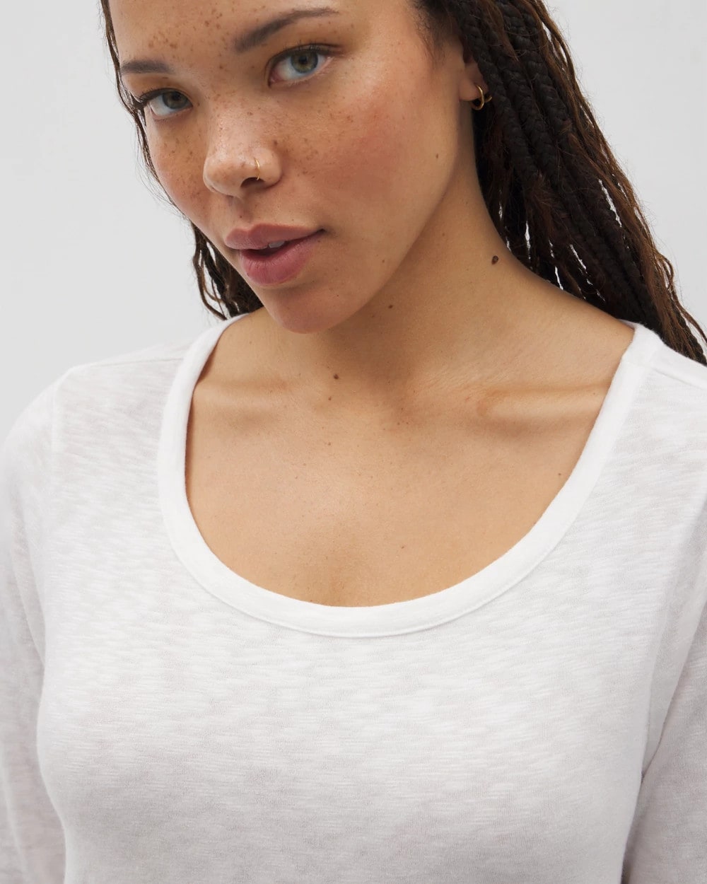 Long-Sleeve Top - OPTIC WHITE | Soma discount