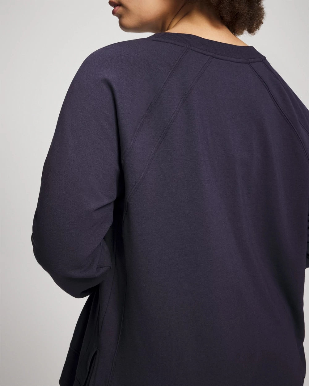 Essential Terry Crewneck Sweatshirt - DEEP INDIGO | Soma outlet