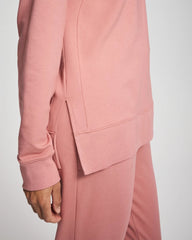 Essential Terry Crewneck Sweatshirt - CINDER ROSE | Soma near me