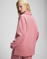 Modern Modal Quarter Zip Sweatshirt - CINDER ROSE | Soma outlet
