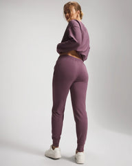 Ultrasoft Fleece Joggers - PURPLE FLINT | Soma discount