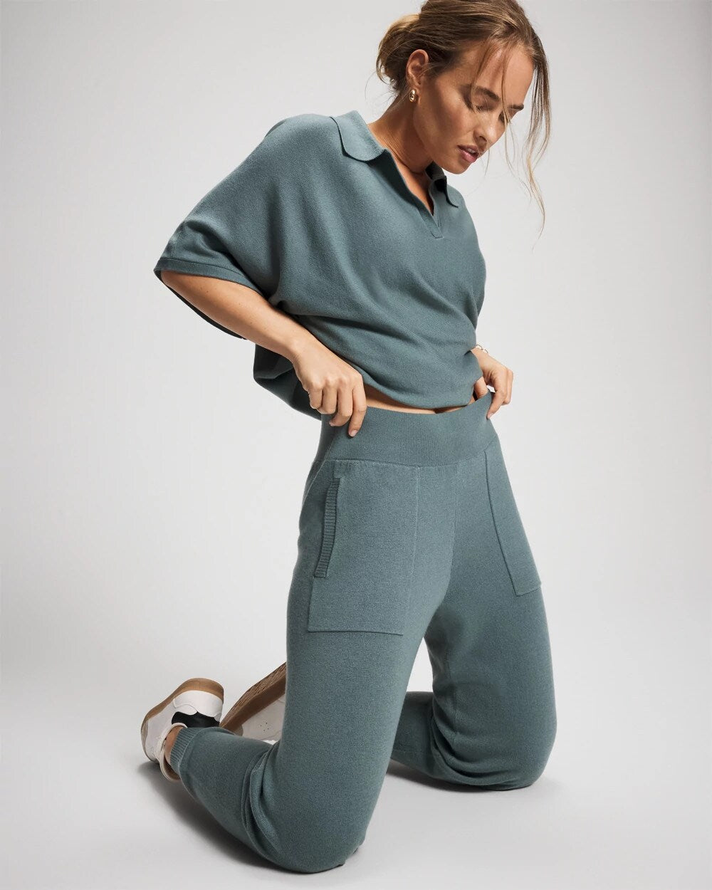 Premier Knit Sweater Jogger - BLUE INSTINCT | Soma outlet