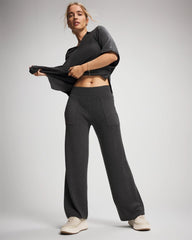 Premier Knit Sweater Wide Leg Pant - HEATHER QUARTZ | Soma discount