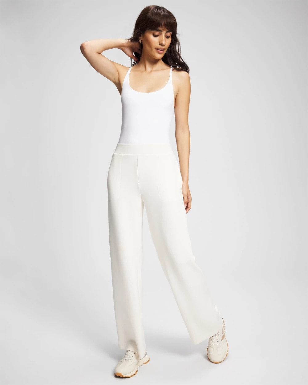 Modern Modal Straight Leg Pant - PARCHMENT | Soma sale