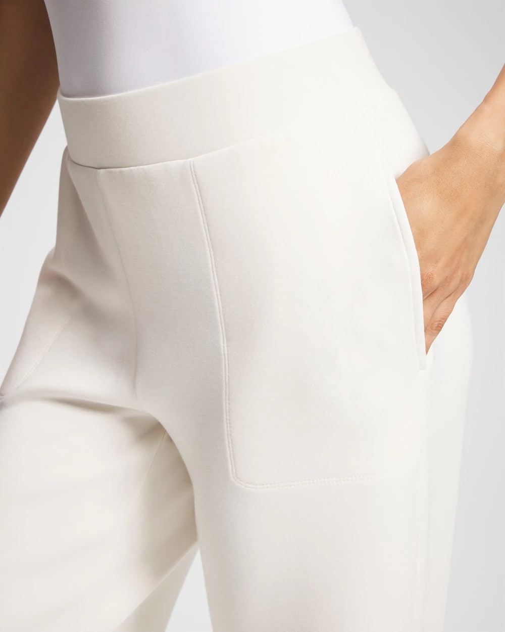 Modern Modal Straight Leg Pant - PARCHMENT | Soma sale