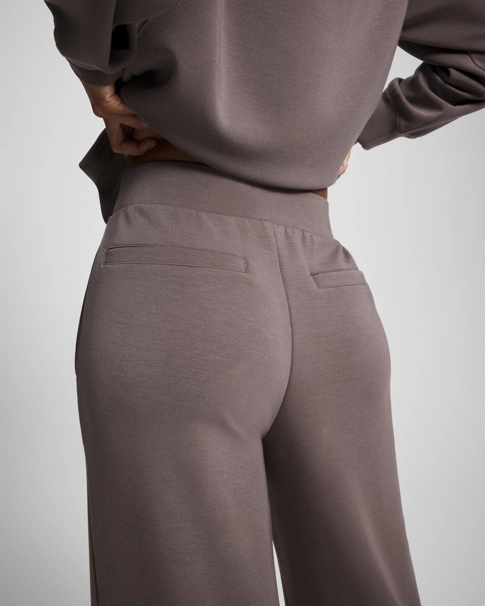 Modern Modal Straight Leg Pant - DARK TAUPE | Soma discount