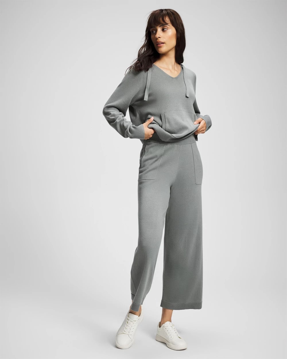 Cotton Sweater Crop Pant - SEDONA SAGE | Soma outlet