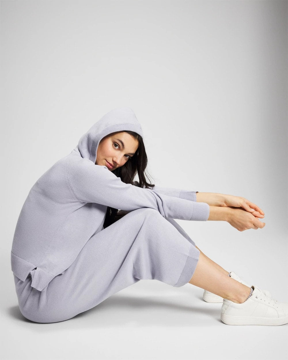 Cotton Sweater Crop Pant - MOONSTONE | Soma near me