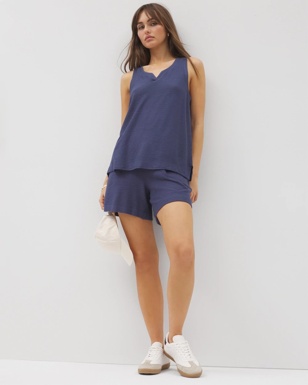 Crinkle Knit 5 Inch Short - LUNAR TIDE | Soma for sale