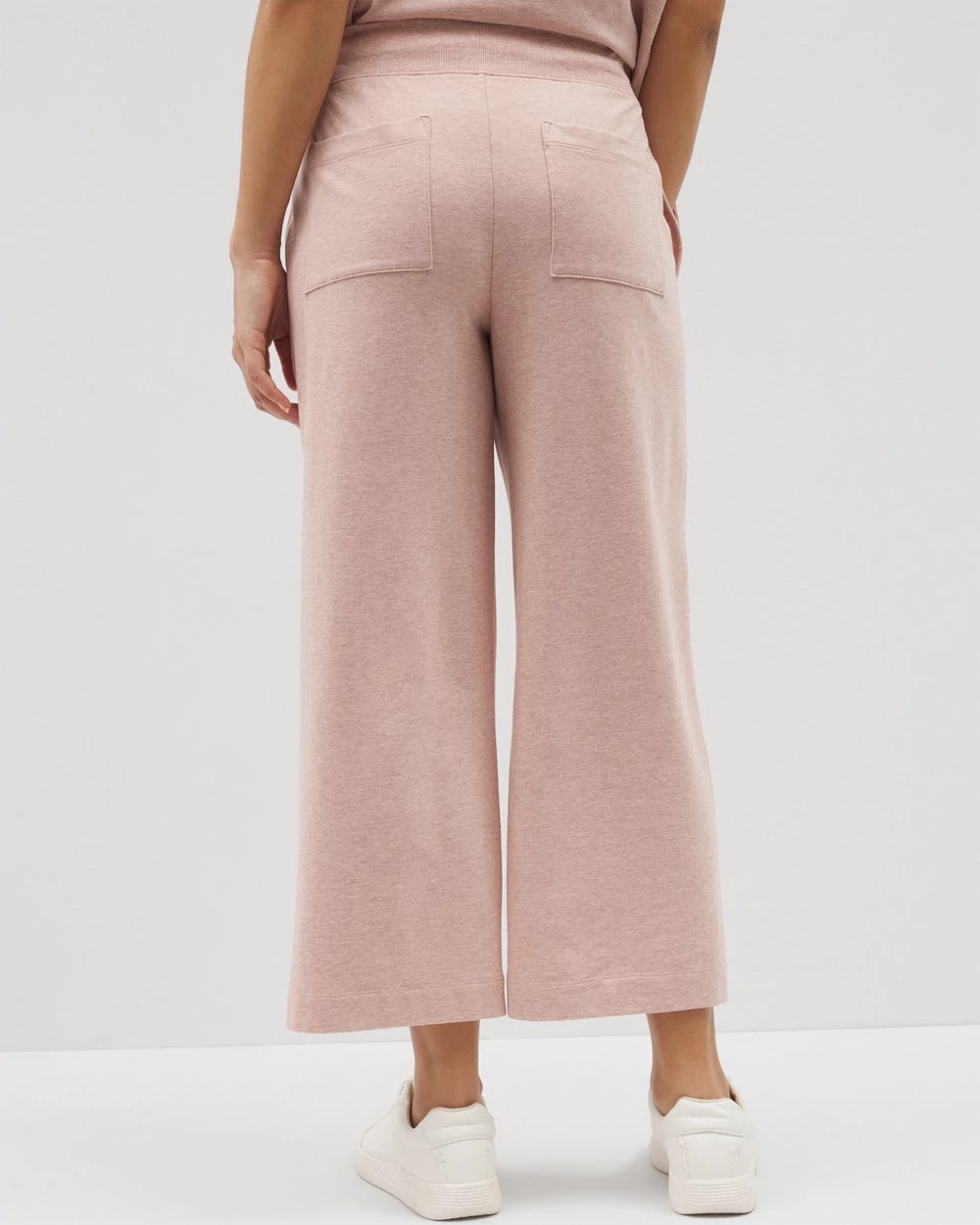 Wide Leg Crop Pant - HEATHER CLAY | Soma outlet