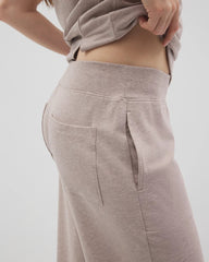 Wide Leg Crop Pant - HEATHER MINK | Soma for sale