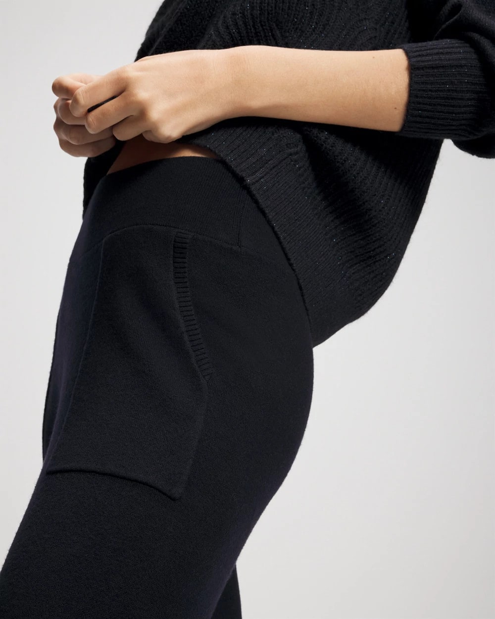 Premier Knit Straight Leg Ankle Pant - MIDNIGHT SKIES | Soma sale