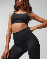 24/7 High-Waist Mini Flare Leggings - BLACK | Soma Online