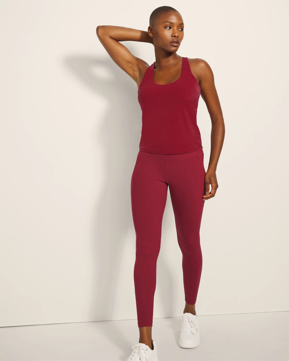 High-Waist Pocket Leggings - RED FLIRT | Soma on sale